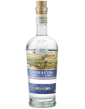 RON CONDE CUBA SILVER DRY 70 CL - 1