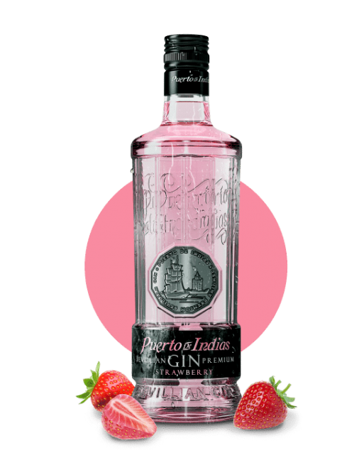 GIN PUERTO INDIAS FRESA 70 CL - 1