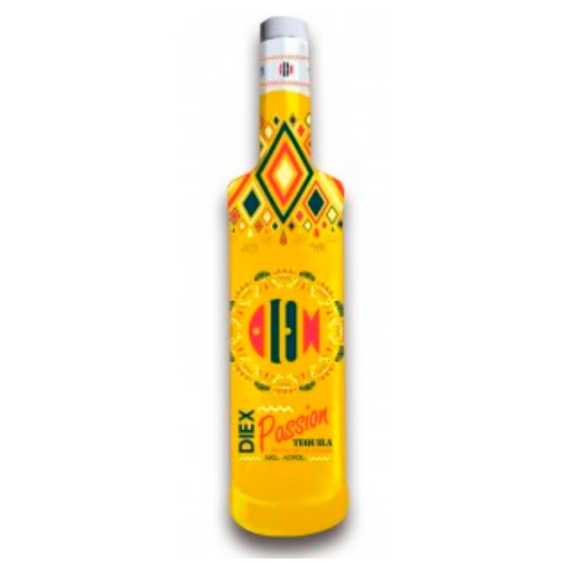 CREMA FRUTA PASSION CON TEQUILA DIEX 75 CL - 1