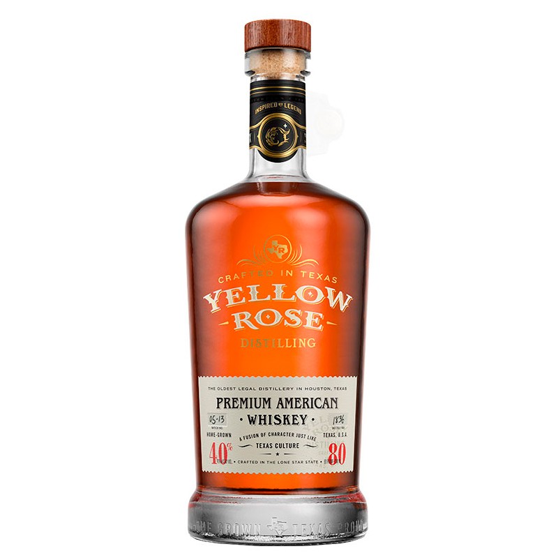 WHISKY YELLOW ROSE AMERICAN BLEND 70 CL - 1