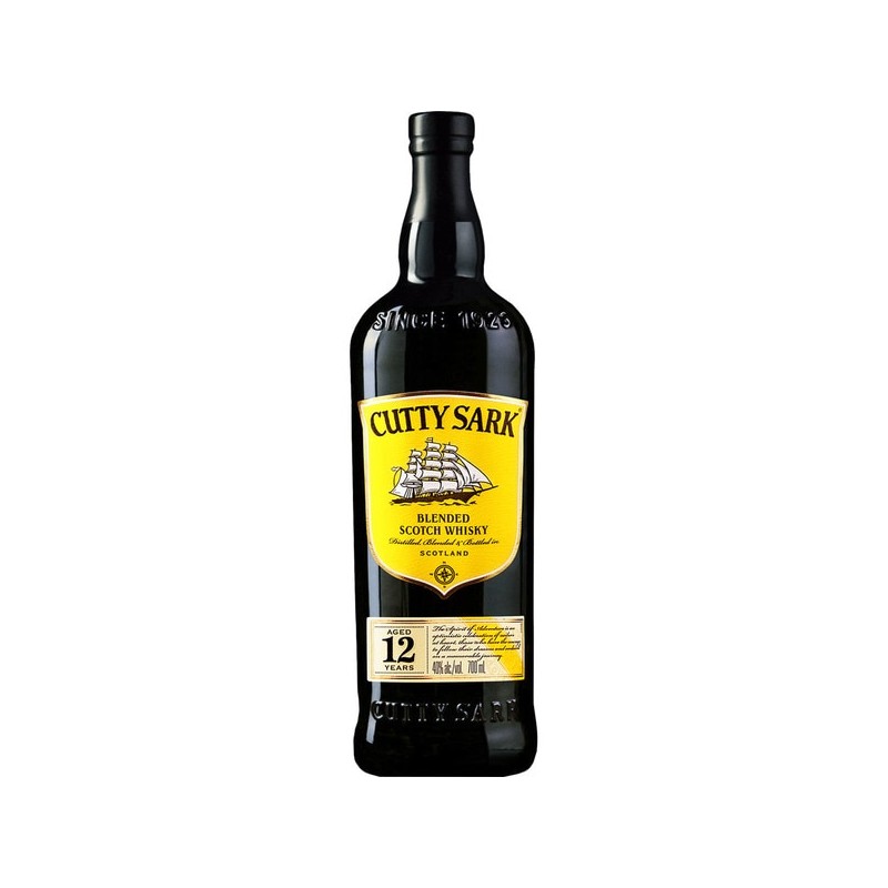 WHISKY CUTTY SARK 12 AÑOS 70  CL - 1