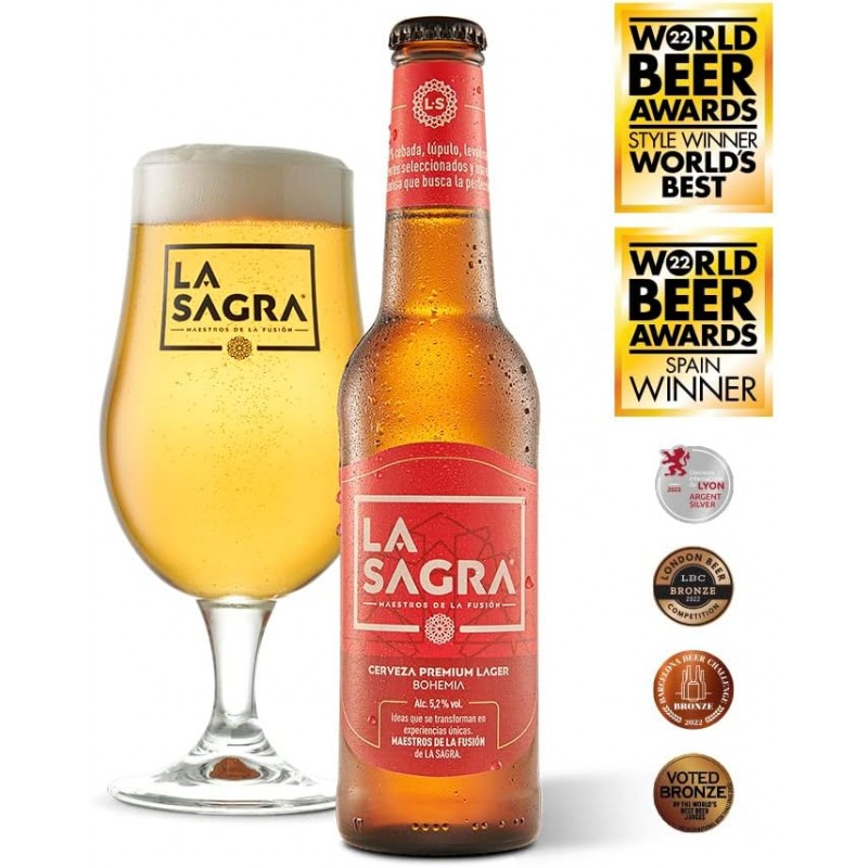 CERVEZA LA SAGRA PREMIUM 1/3 - 1